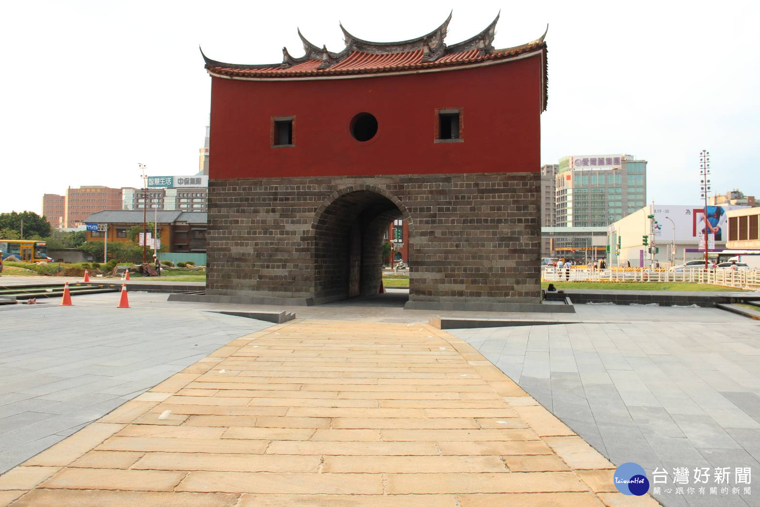 感受台北城歷史意象　北門廣場周邊設置11處歷史解說碑