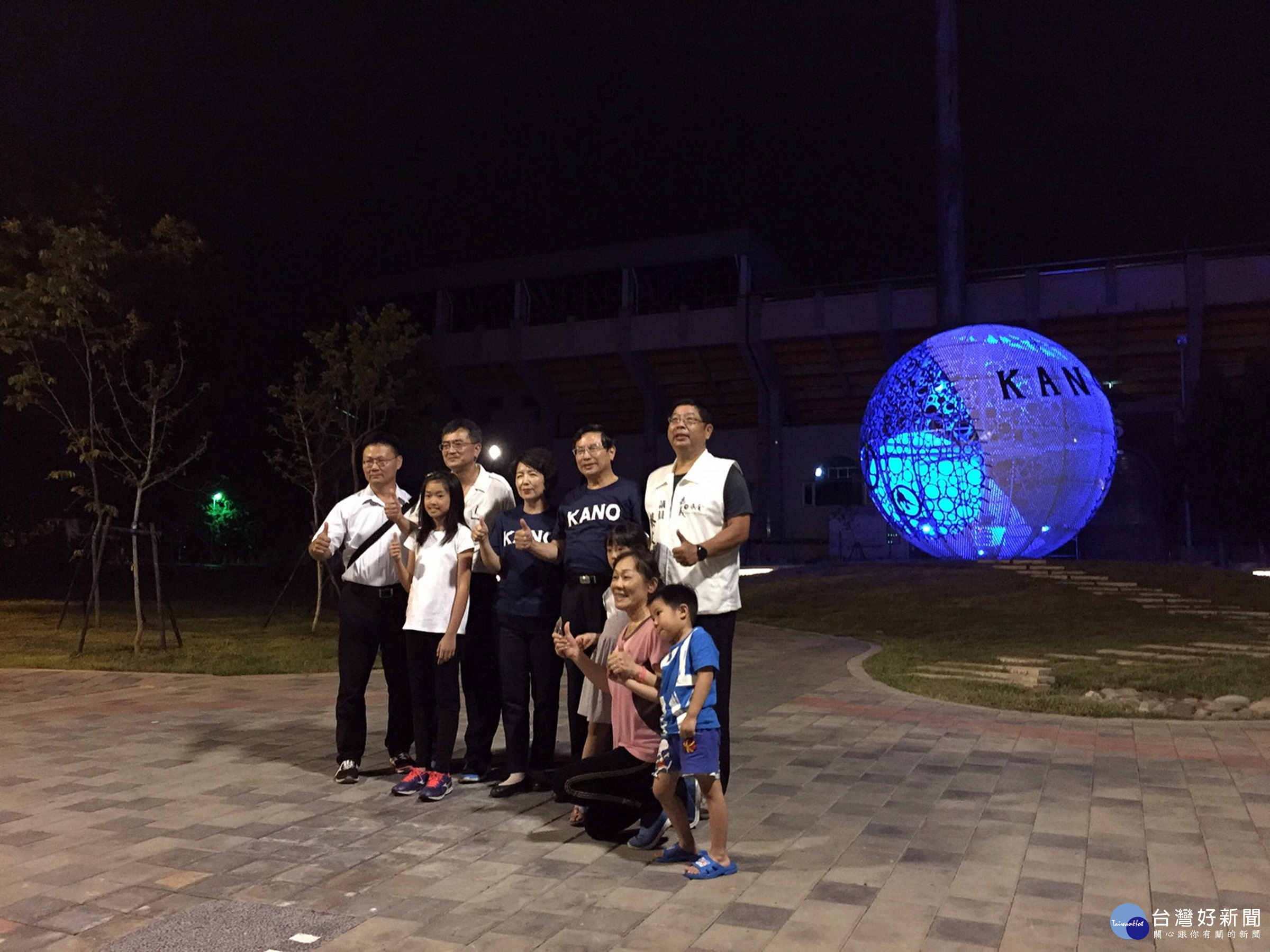 嘉市KANO園區試燈　8/6 照亮璀璨