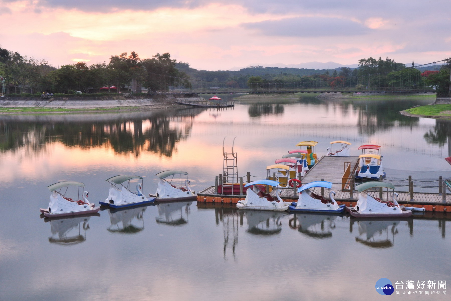 水酷音樂在虎頭埤　一窺百年水庫美景